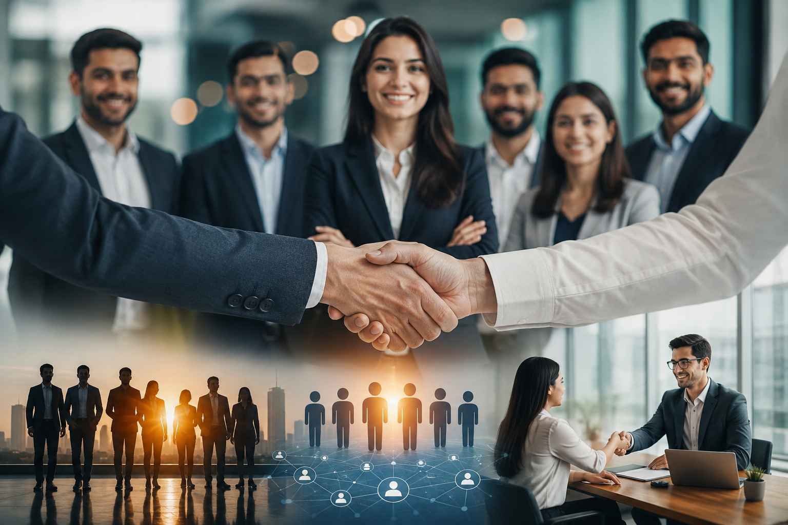 Professional recruitment and staffing consultation